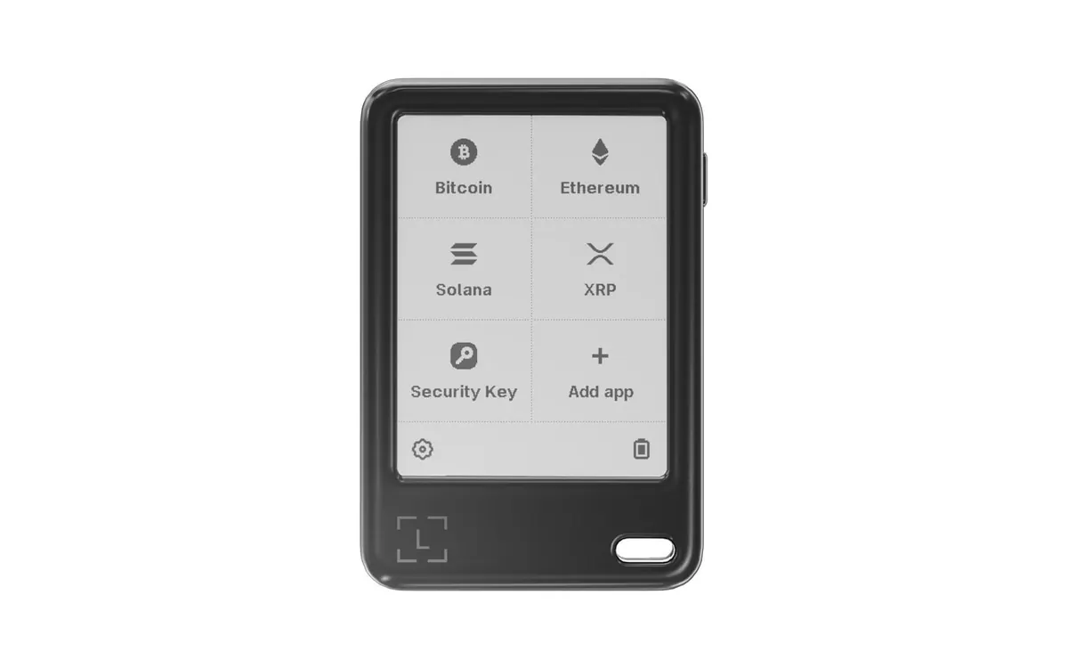 Le Ledger Nano Gen5 et son écran tactile