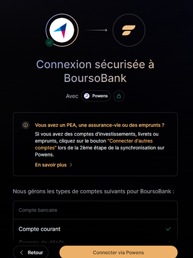 connexion compte finary