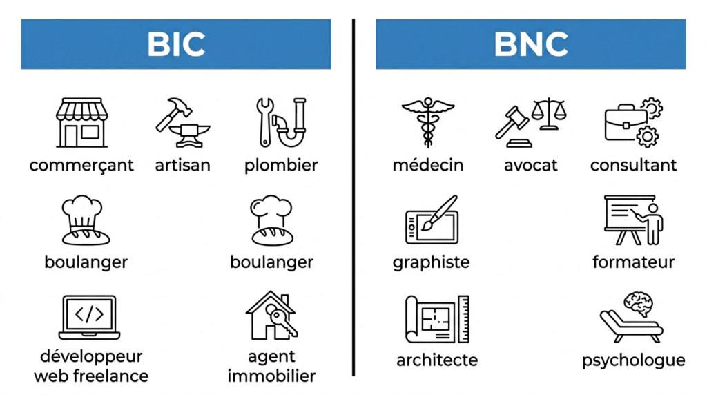 Exemples de certains métiers