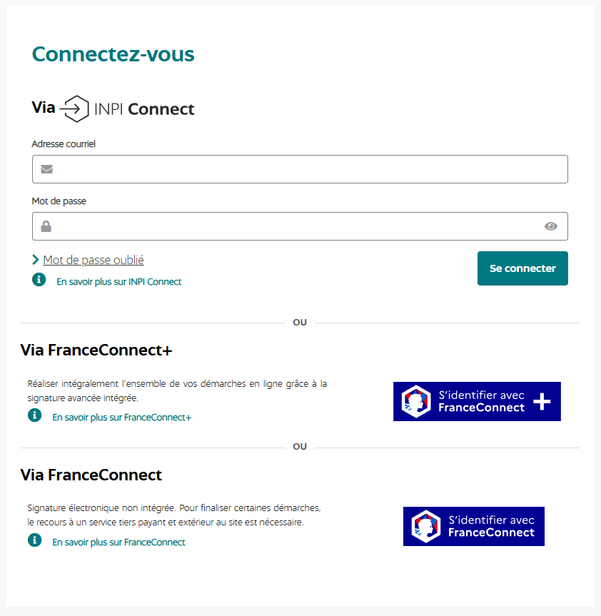 INPI Guichet Unique ou Legalstart : Lequel choisir ?