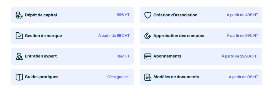 Autres services