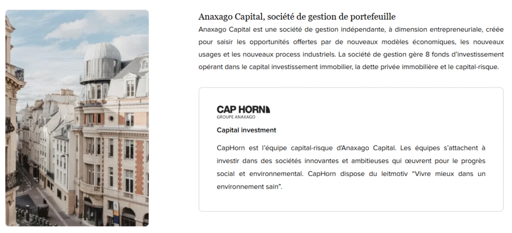 En apprendre plus sur Anaxago et ses services Anaxago Capital