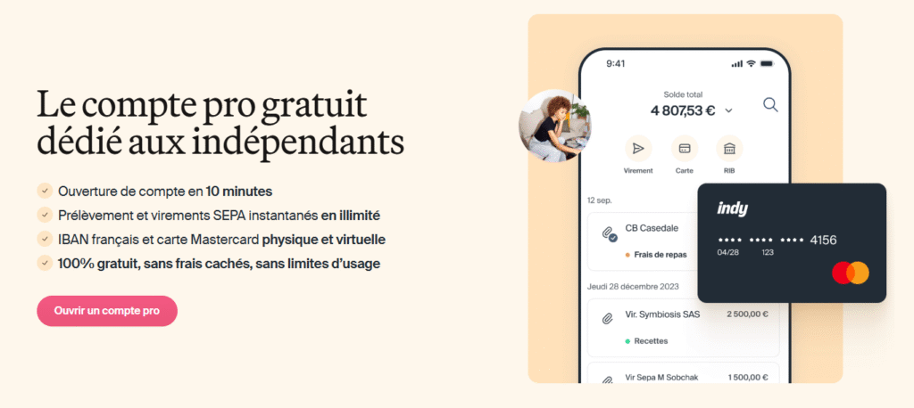 Tarif Indy : Le logiciel de comptabilité Compte Pro Indy