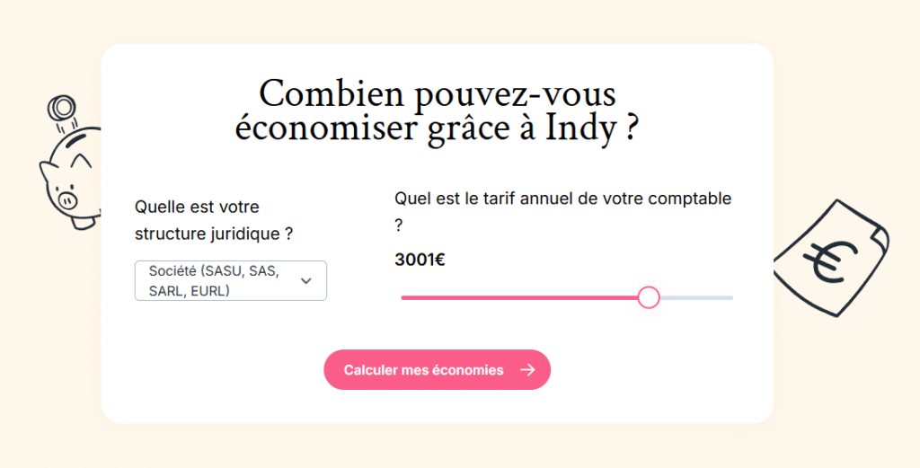 Tarif Indy : Le logiciel de comptabilité Combien coute un comptable ?