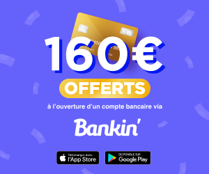 160 euros offerts à l'ouverture