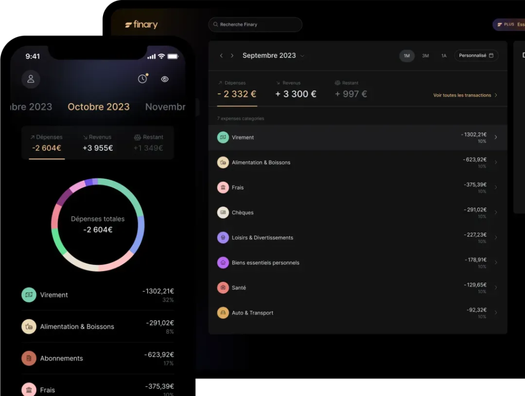 Catégorisation Finary