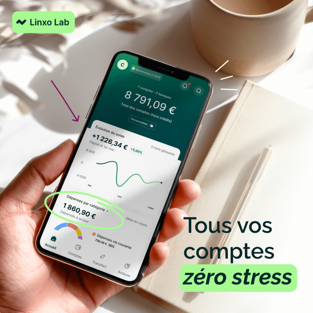 Tous vos comptes au même endroit