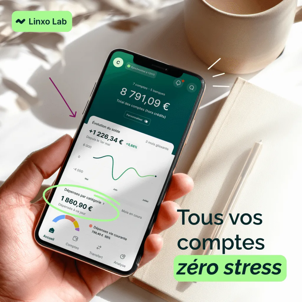 Tous vos comptes au même endroit