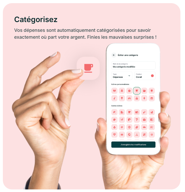 Catégoriser ses dépenses
