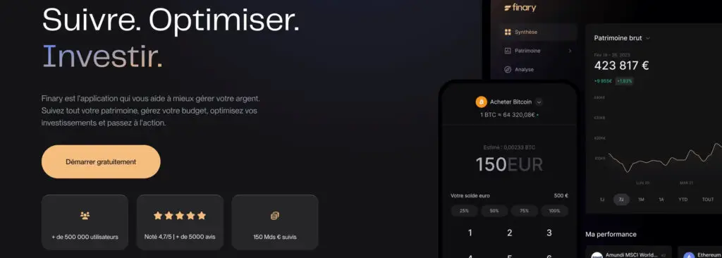 Finary investir maintenant