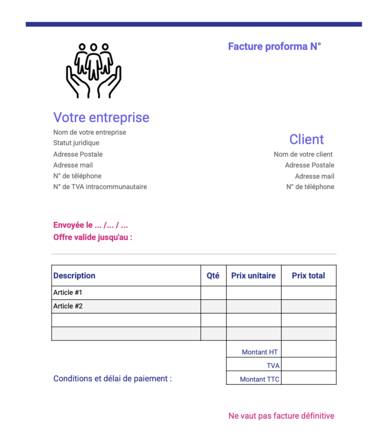 La facture proforma