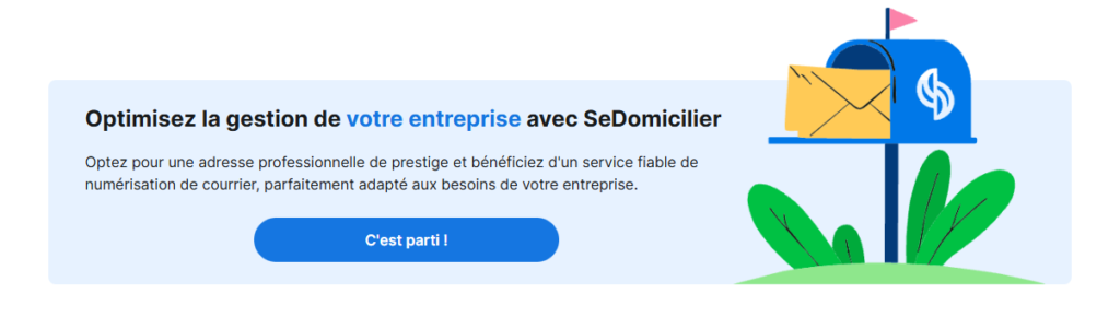 Code promo Se Domicilier : jusqu'à 45% de réduction en 2026 Créer son entreprise avec se domicilier