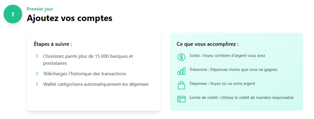 Pourquoi choisir l'application Wallet pour votre budget Etape 1 pour commencer avec wallet